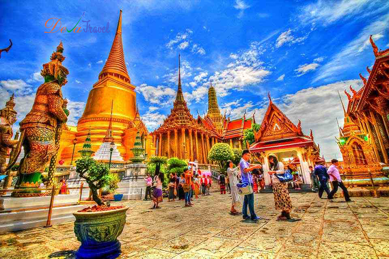 Chùa Wat Phra Kaew- Một địa điểm du khách sẽ ghé thăm