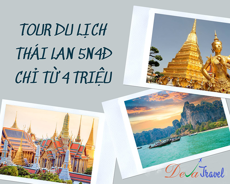 Giá vé cho du lịchThái Lan theo hình thức tổ chức tour