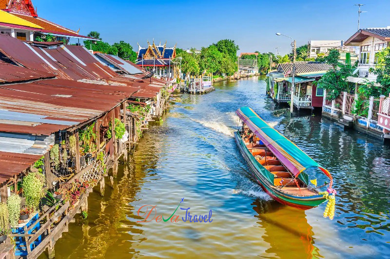 Kinh nghiệm du lịch Bangkok Thái Lan: Điểm đến Kênh Thonburi