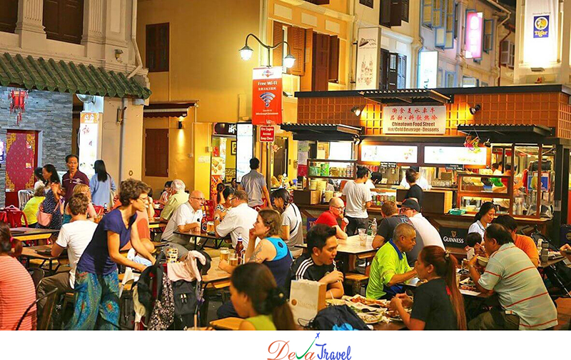 Tour du lịch Thái Lan 6 ngày 5 đêm:Món ăn đường phố tại khu vực Chinatown, Thái Lan