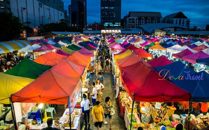 Tour Thái Lan trọn gói: Tham quan chợ đêm