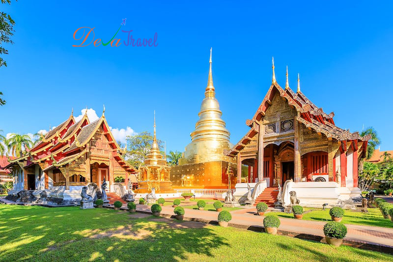 Khám phá các khu đền nổi tiếng tại Chiang Mai Thái Lan
